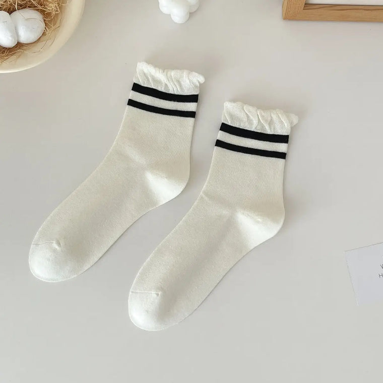 RUFFLE CREW SOCKS