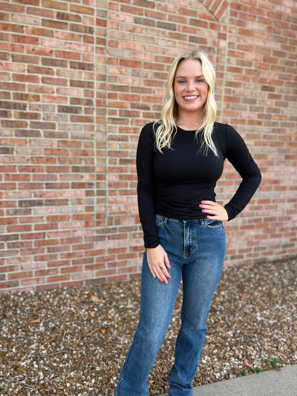 LAYERING LONG SLEEVE TOP- 4 COLORS