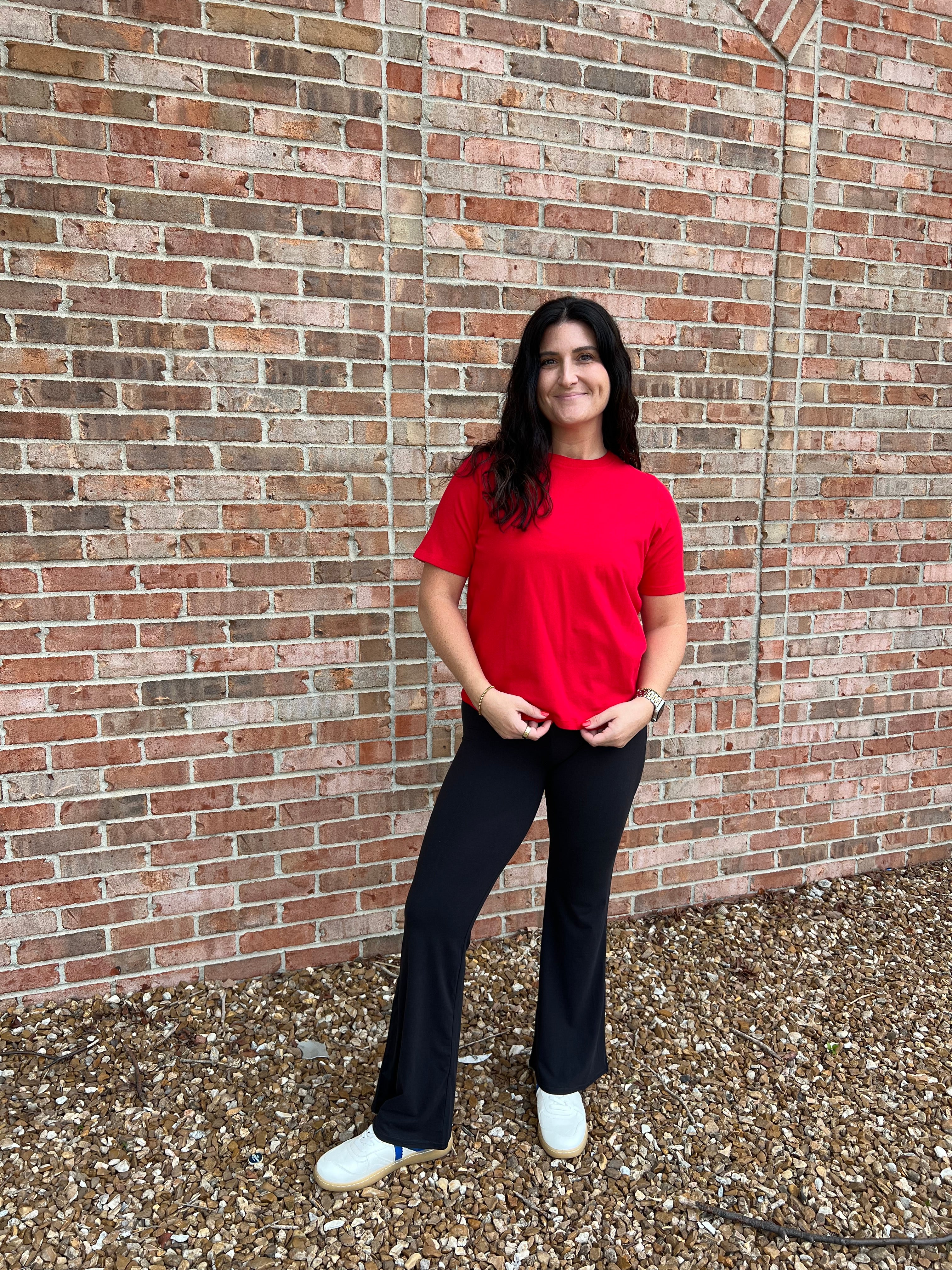 FOLDOVER FLARE LEGGINGS