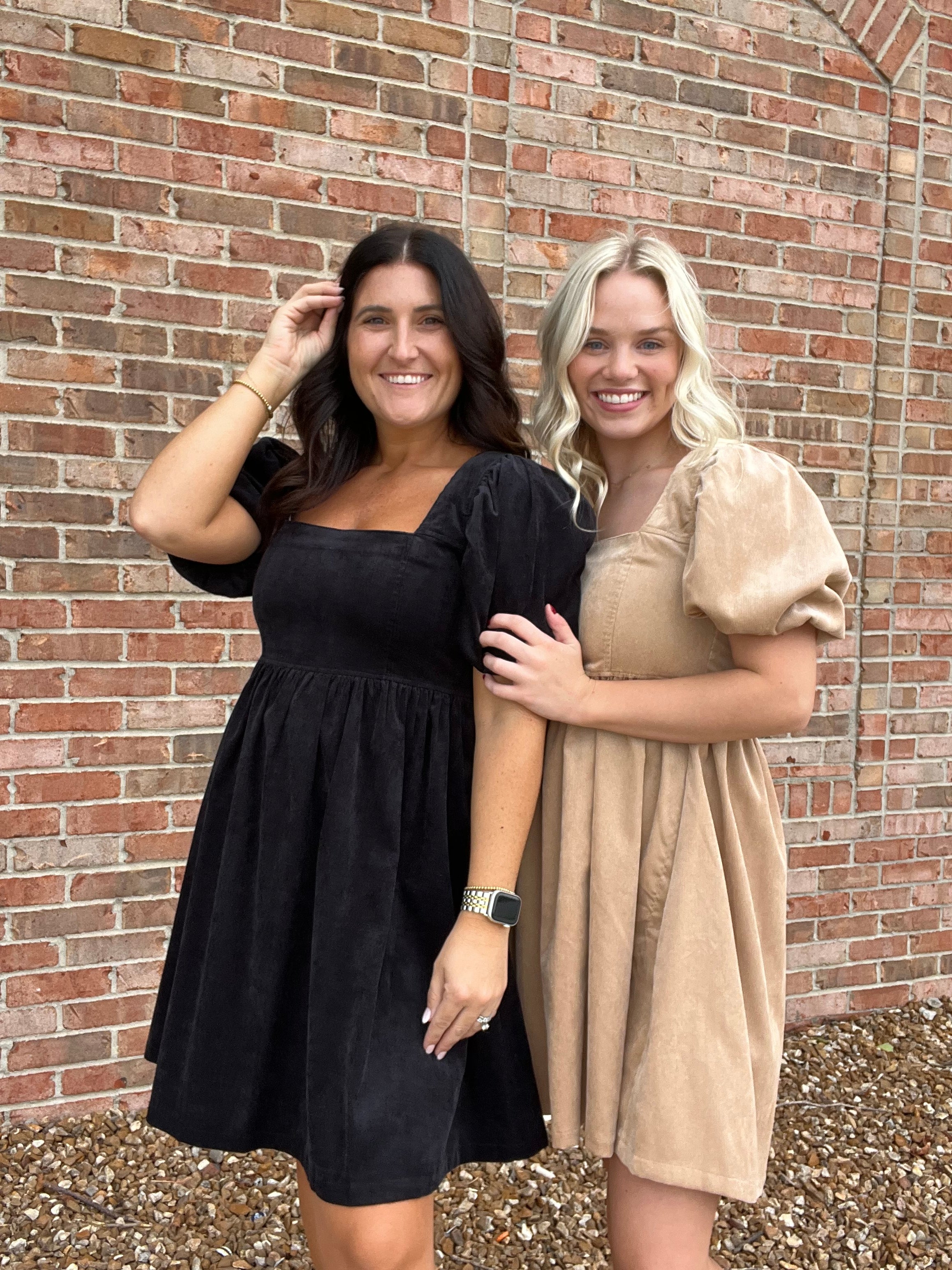 CORDUROY BABYDOLL DRESS- 2 COLORS Crave Boutique CORDUROY BABYDOLL DRESS- 2 COLORS Crave Boutique