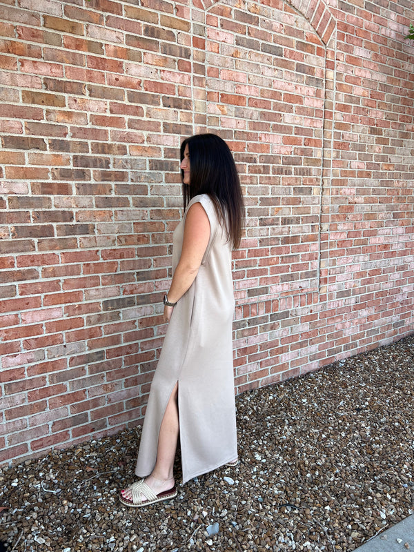 LOVE GAME MIDI DRESS