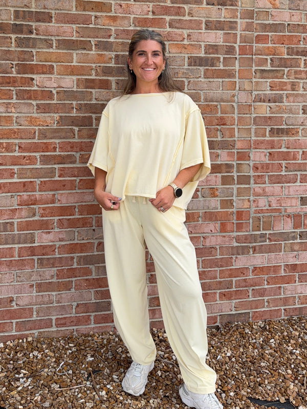 COMFY BARREL PANTS- 2 COLORS