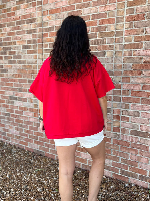 QUILT PATCH USA TEE