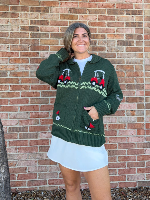 HOLE IN ONE SWEATER