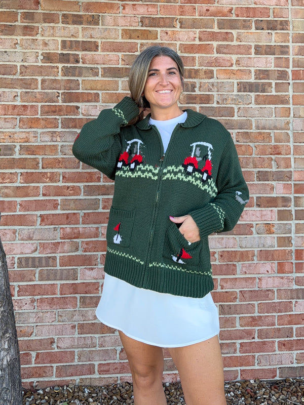 HOLE IN ONE SWEATER