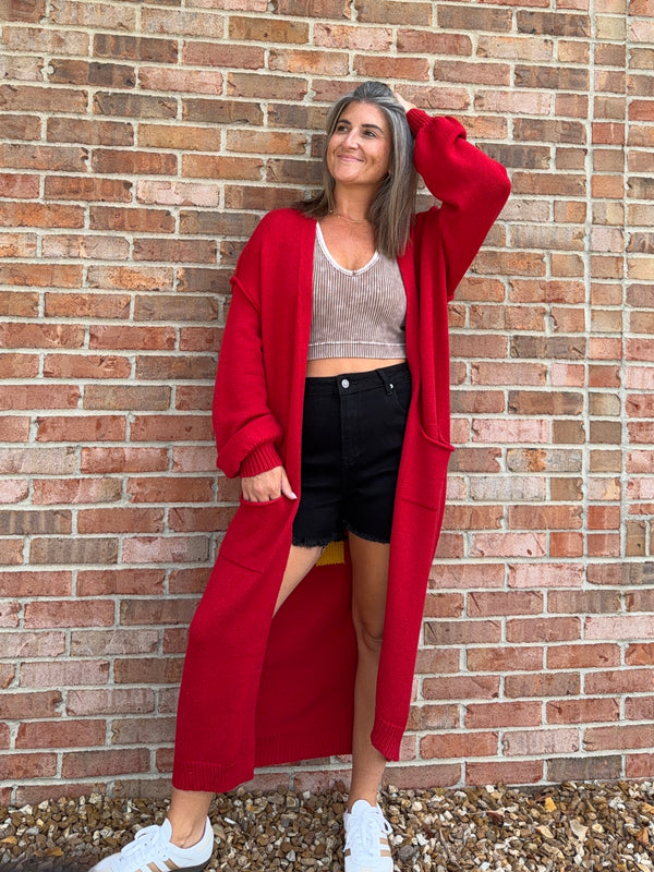 KANSAS CITY DUSTER CARDIGAN