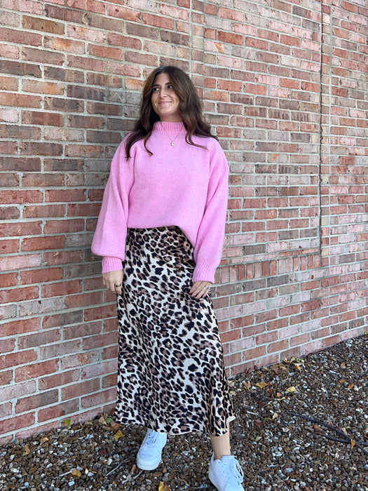 MOCK NECK SWEATER- 8 COLORS