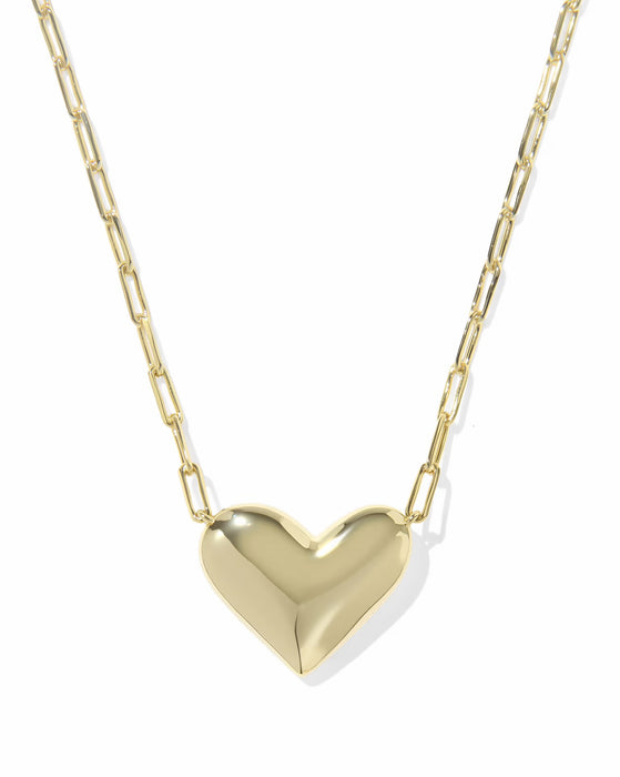 KENDRA SCOTT: ARI HEART STATEMENT NECKLACE