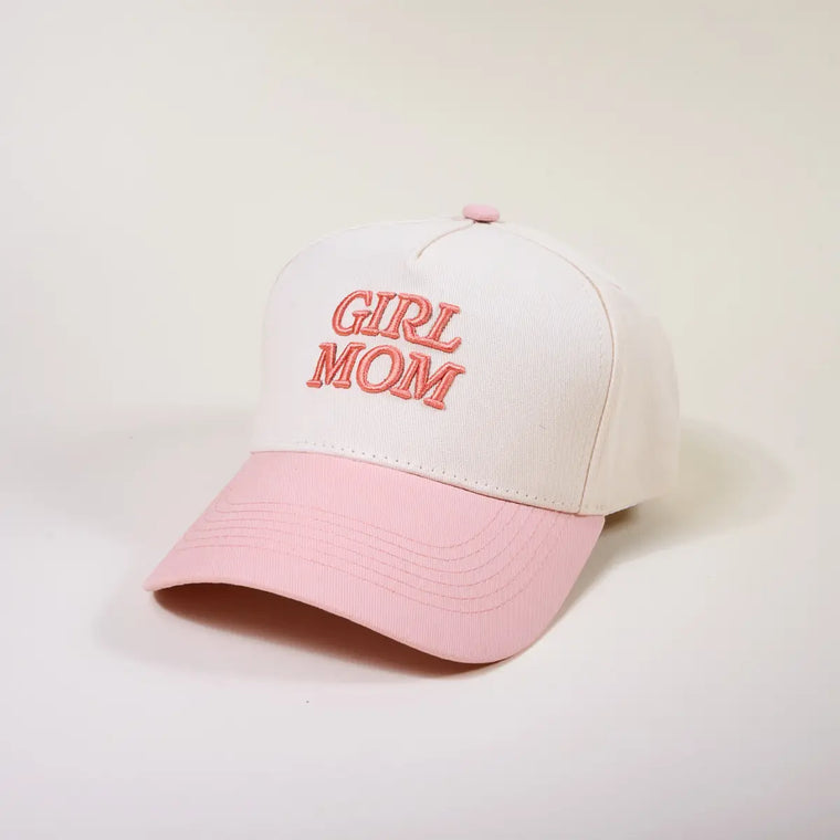 GIRL MOM CANVAS HAT