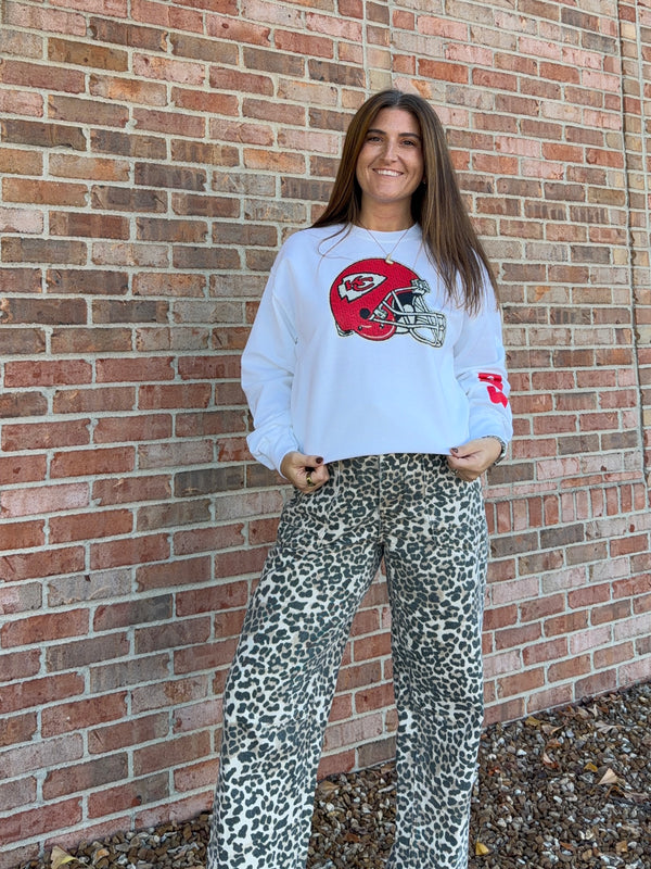 KC HELMET SWEATSHIRT