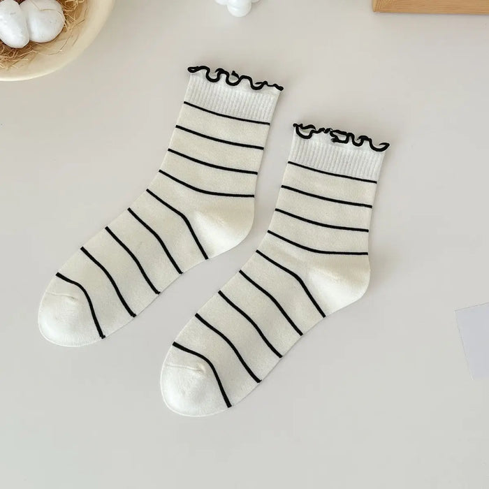 RUFFLE CREW SOCKS
