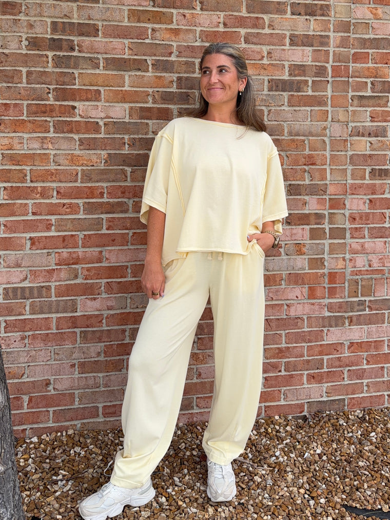 COMFY BOXY TOP- 2 COLORS