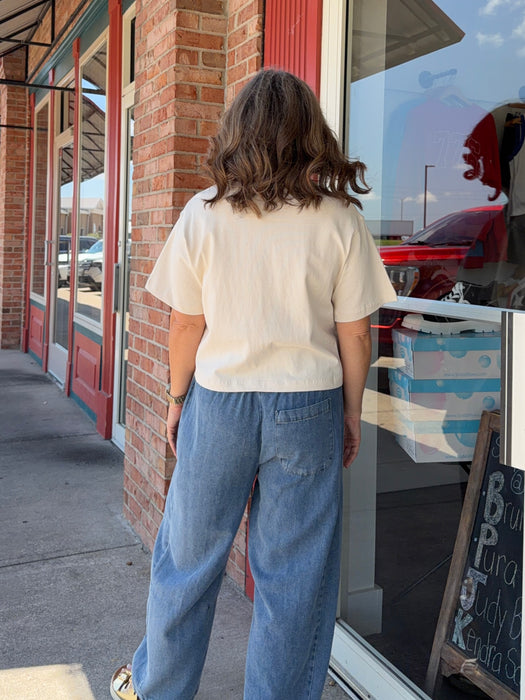 LINEN ESSENTIAL TEE