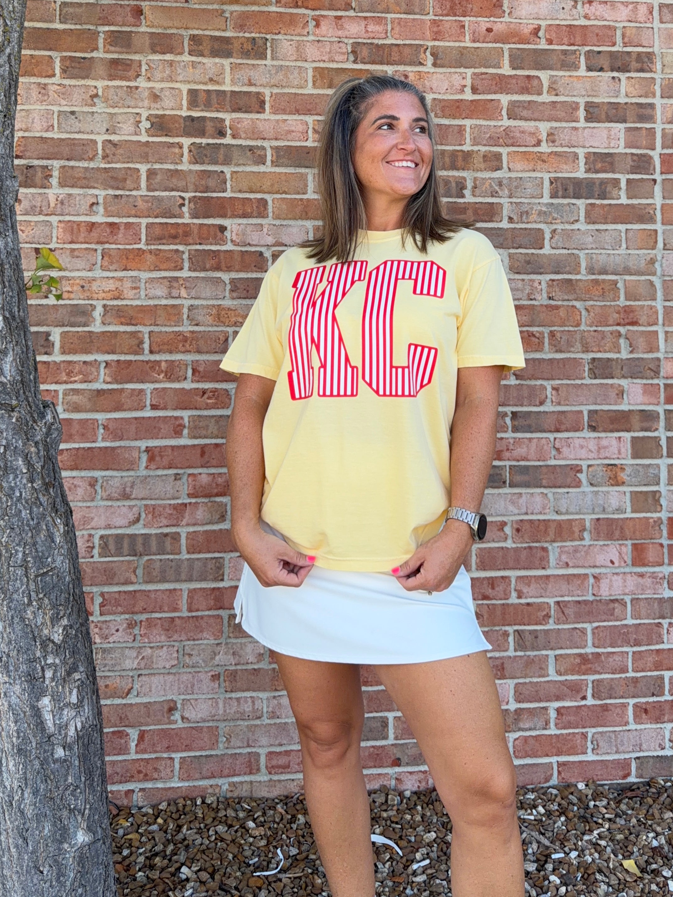 YELLOW KC TEE