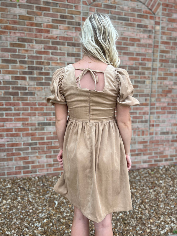 CORDUROY BABYDOLL DRESS- 2 COLORS Crave Boutique CORDUROY BABYDOLL DRESS- 2 COLORS Crave Boutique
