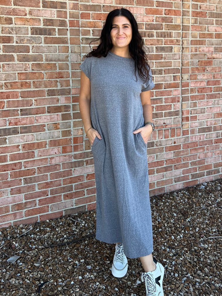 T SHIRT MAXI DRESS