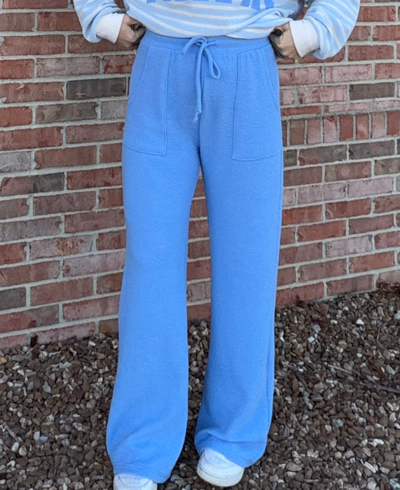 BABY'S BLUE DRAWSTRING PANTS