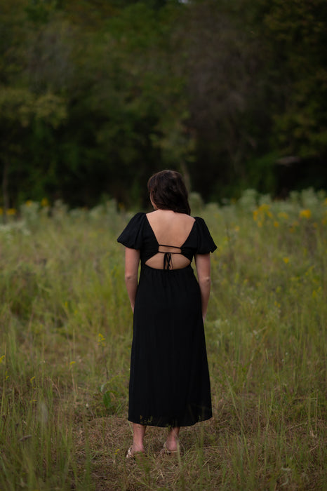 NO FRILLS MAXI DRESS