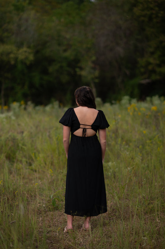 NO FRILLS MAXI DRESS