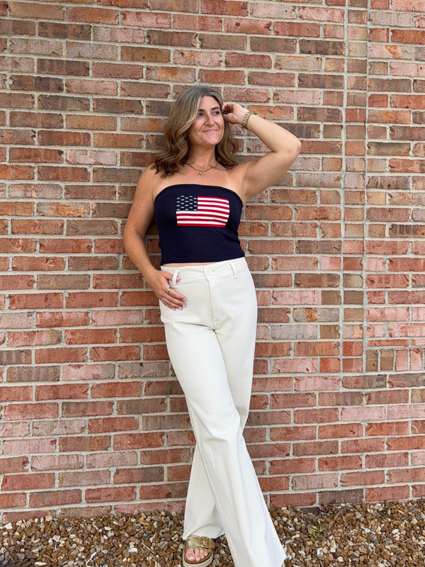 FLAG TUBE TOP