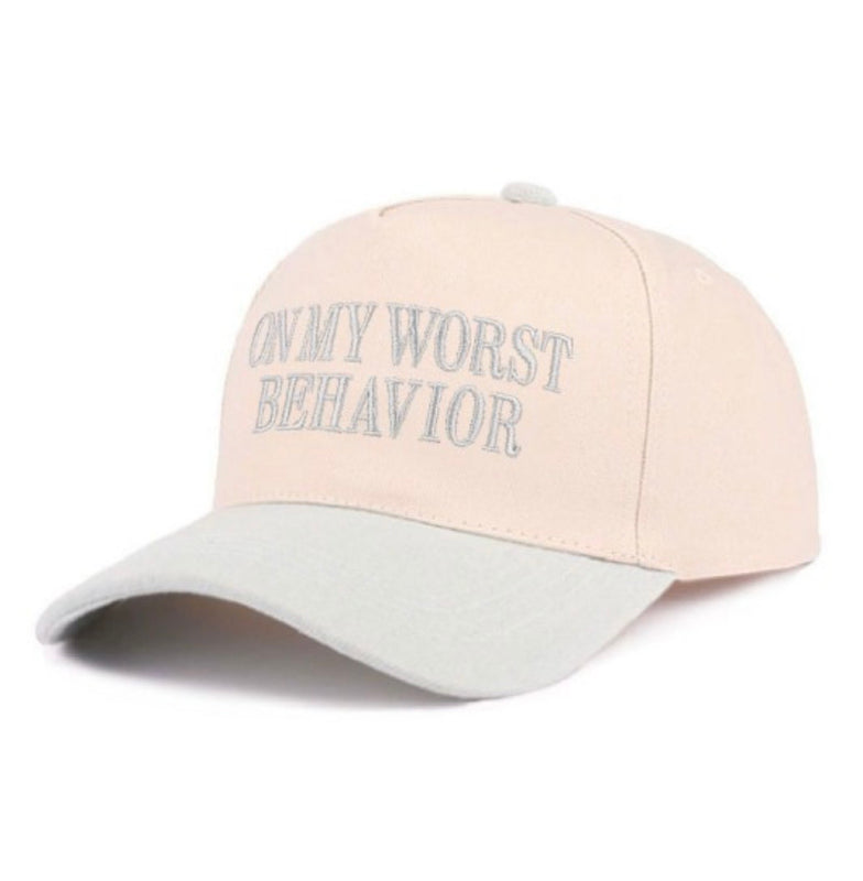 WORST BEHAVIOR HAT