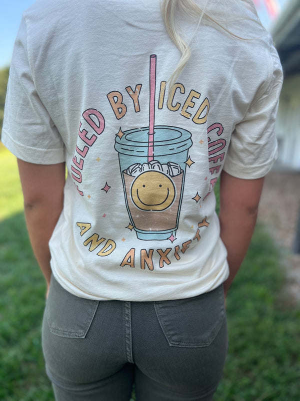 FUELED BY COFFEE GRAPHIC TEE
