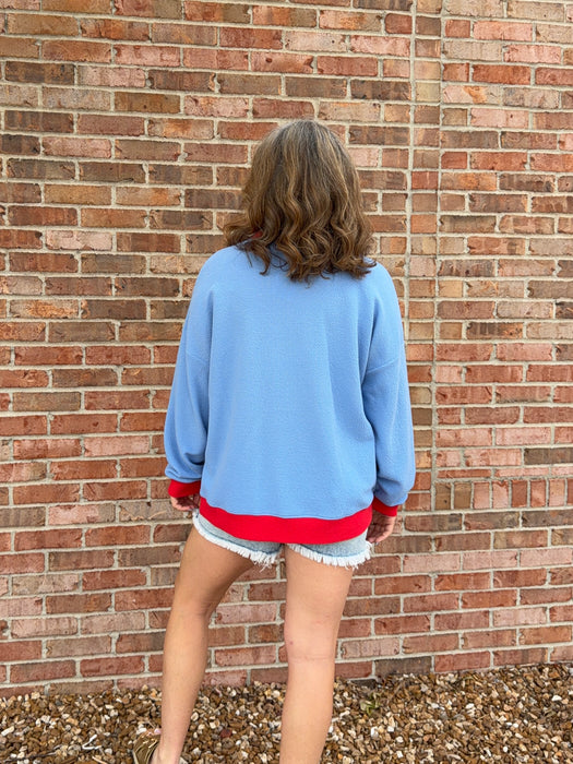 USA RINGER STYLE TOP