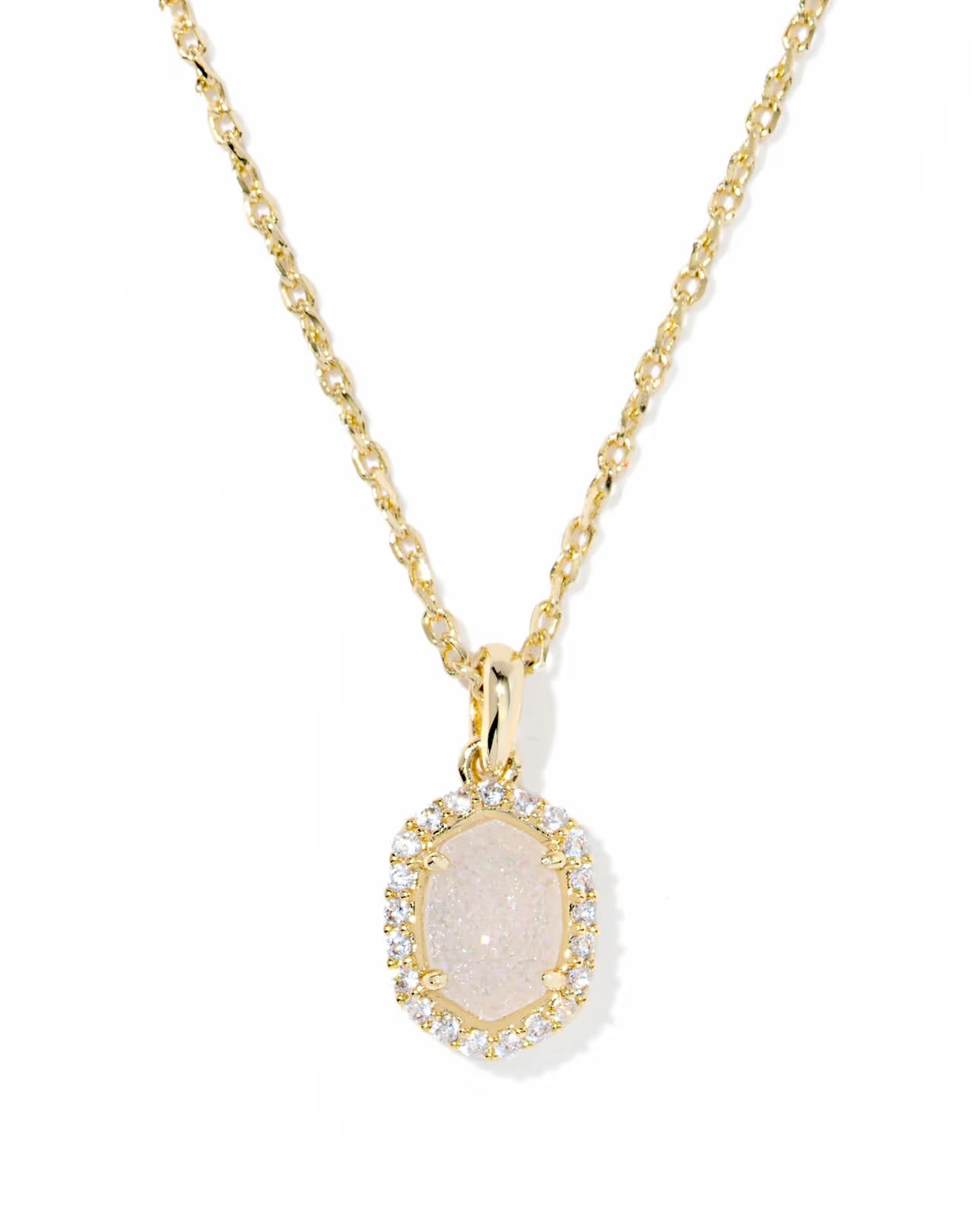 KENDRA SCOTT: DAPHNE CRYSTAL PENDANT NECKLACE