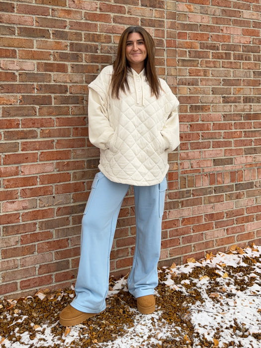 CARGO SWEATPANTS- 3 COLORS