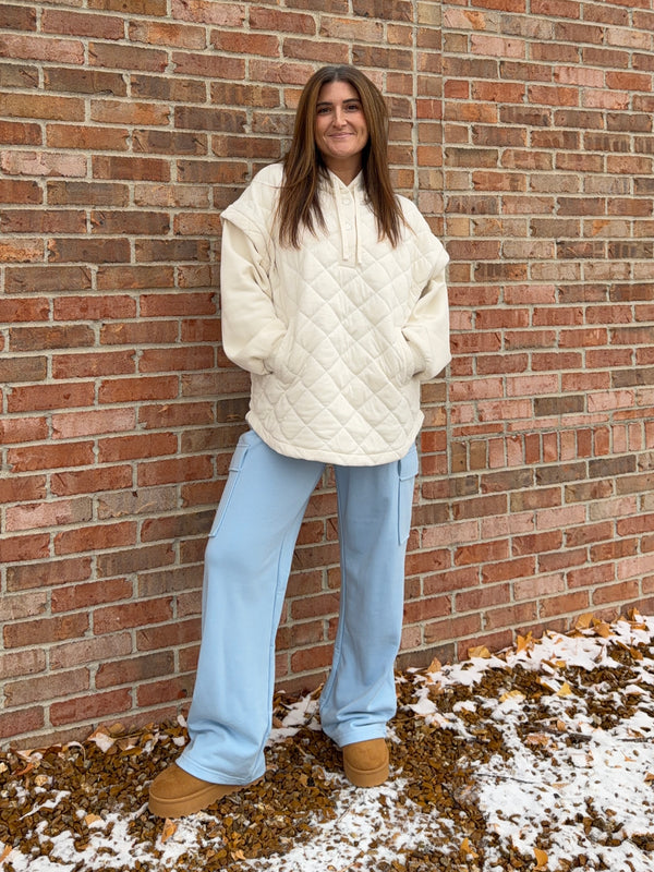 CARGO SWEATPANTS- 3 COLORS