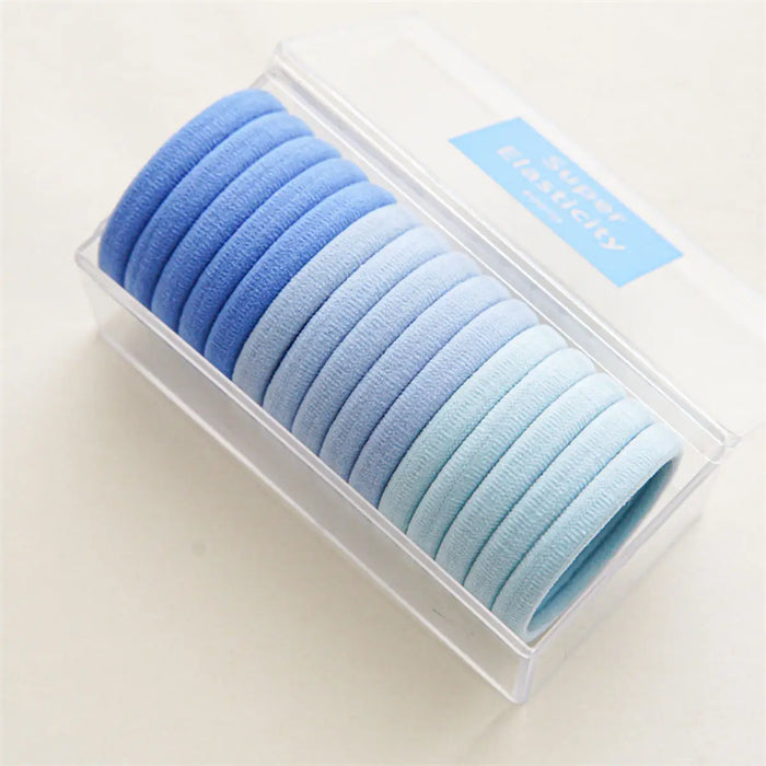 BOX OF HAIR TIES