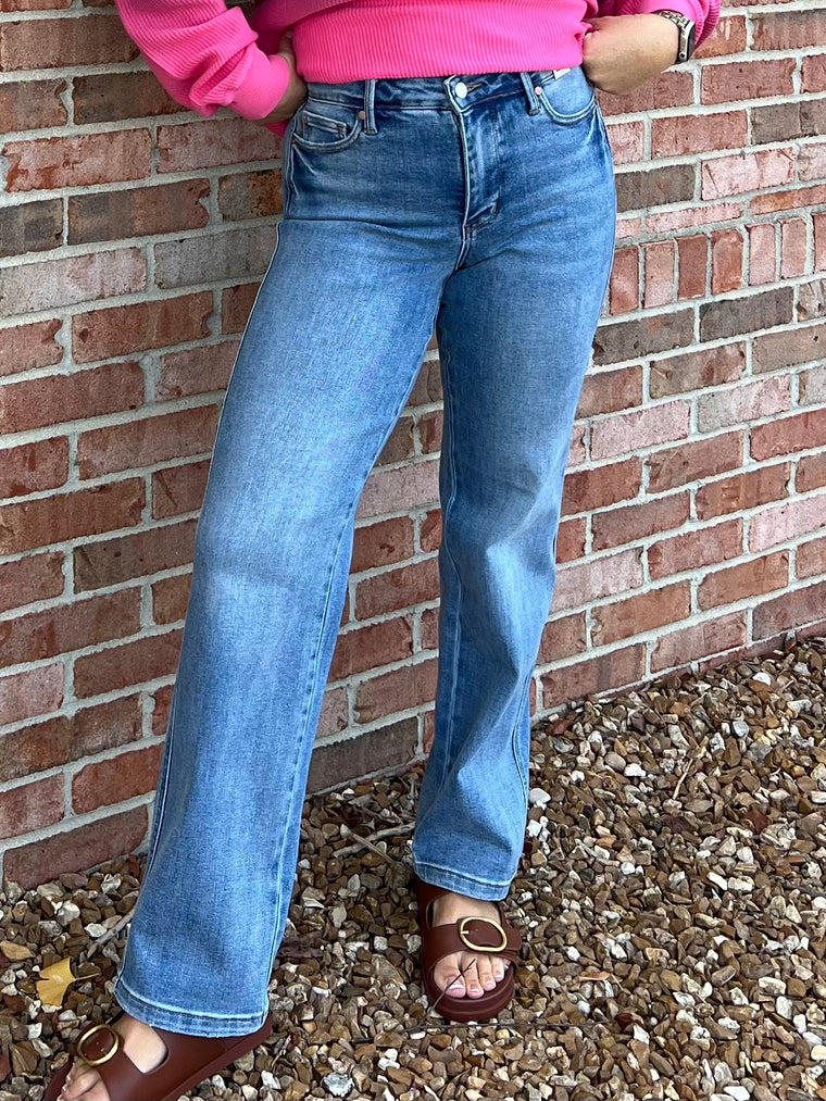MID RISE TUMMY CONTROL JEANS