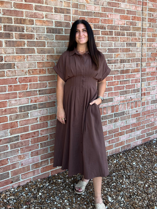 ESPRESSO MIDI DRESS