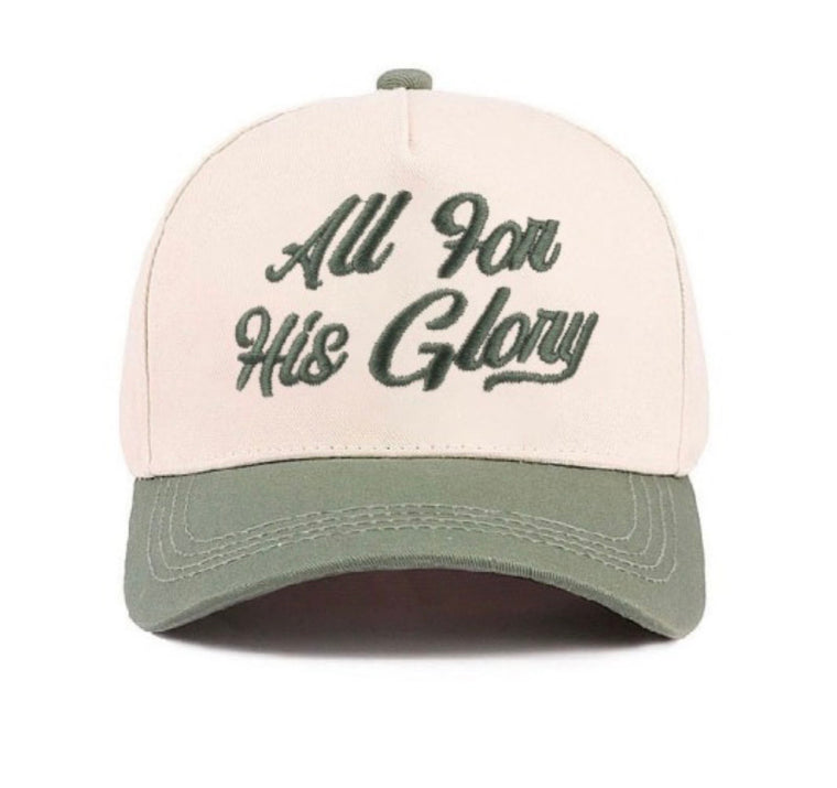 HIS GLORY HAT
