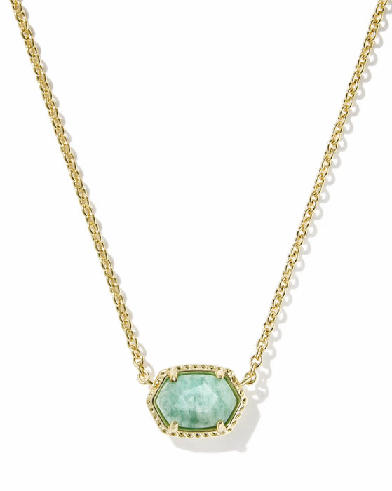 KENDRA SCOTT: DAPHNE FRAME PENDANT NECKLACE