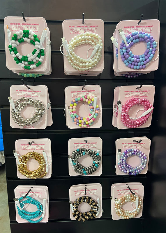 DUAL BEADED CHARGERS