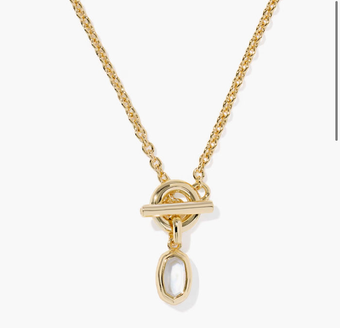 KENDRA SCOTT: MINI ELISA TOGGLE NECKLACE