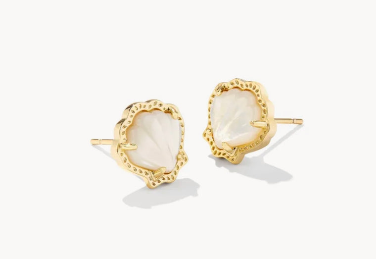 KENDRA SCOTT: BRYNNE SHELL EARRINGS