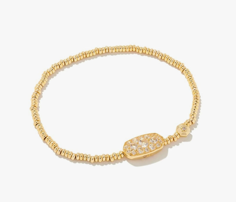 KENDRA SCOTT: GRAYSON CRYSTAL STRETCH BRACELET