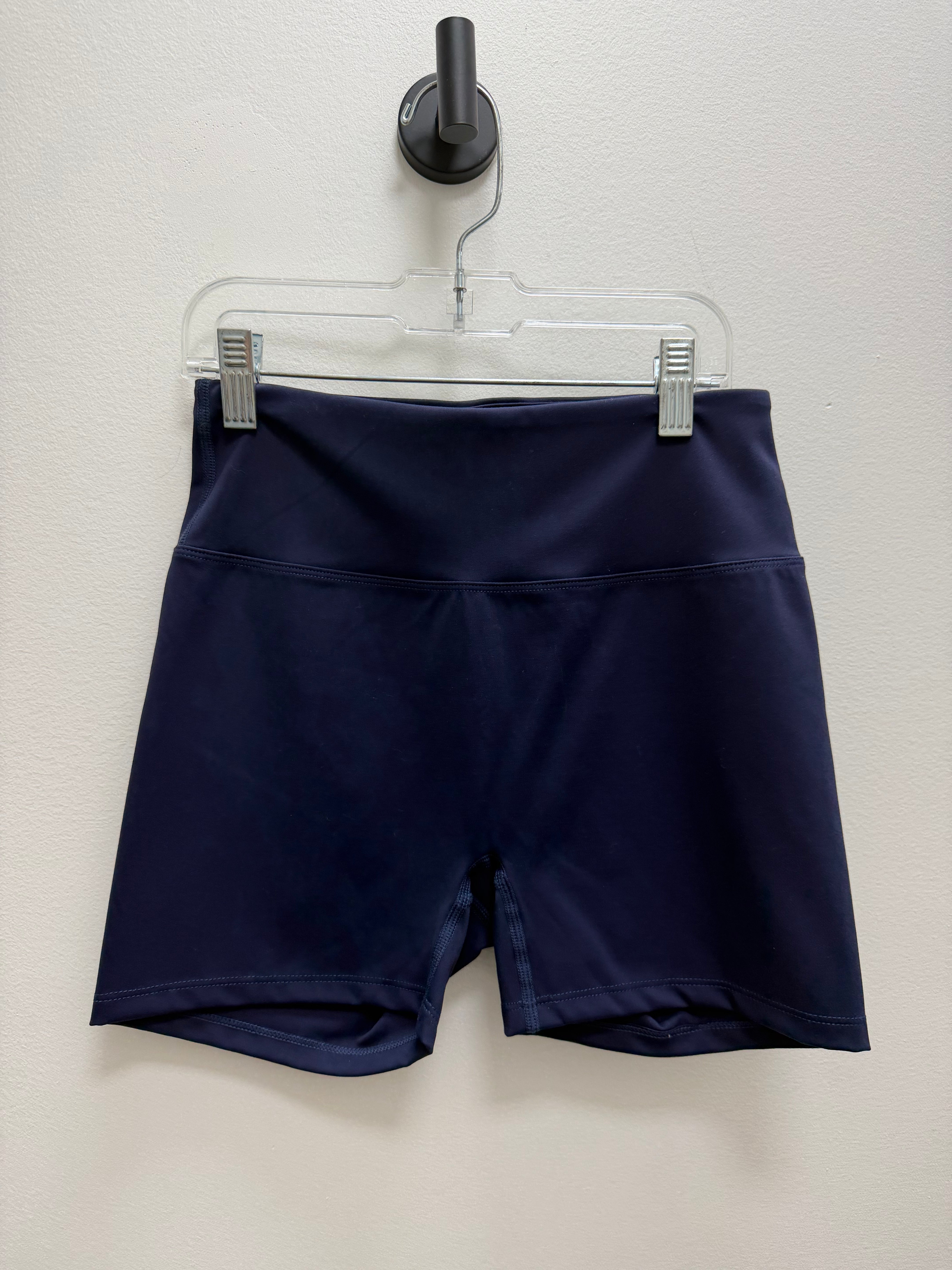 NAVY BIKER SHORTS
