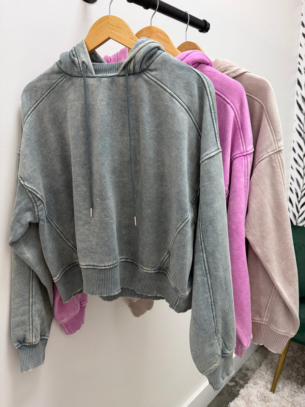 ACID WASH HOODIE