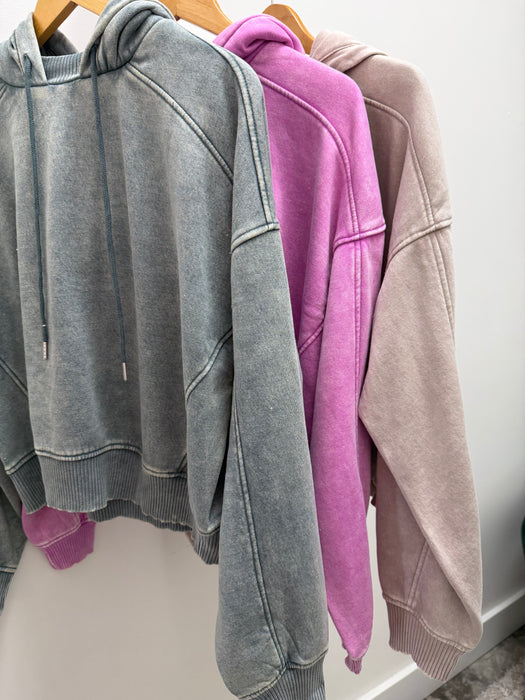 ACID WASH HOODIE