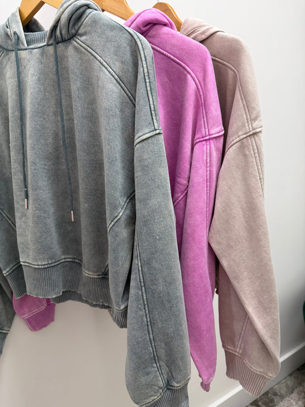ACID WASH HOODIE