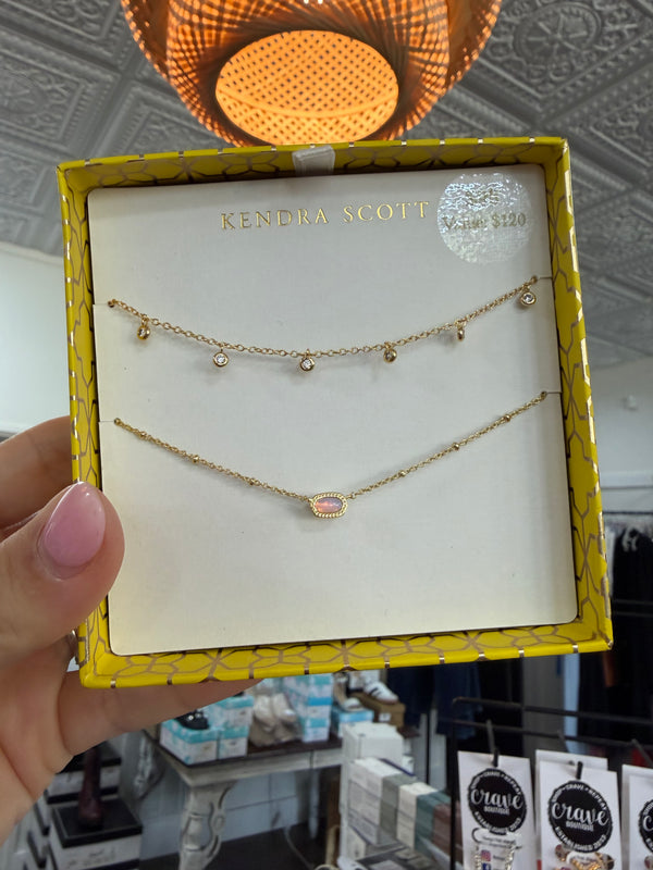 KENDRA SCOTT GIFT SET: MINI ELISA AMELIA NECKLACES