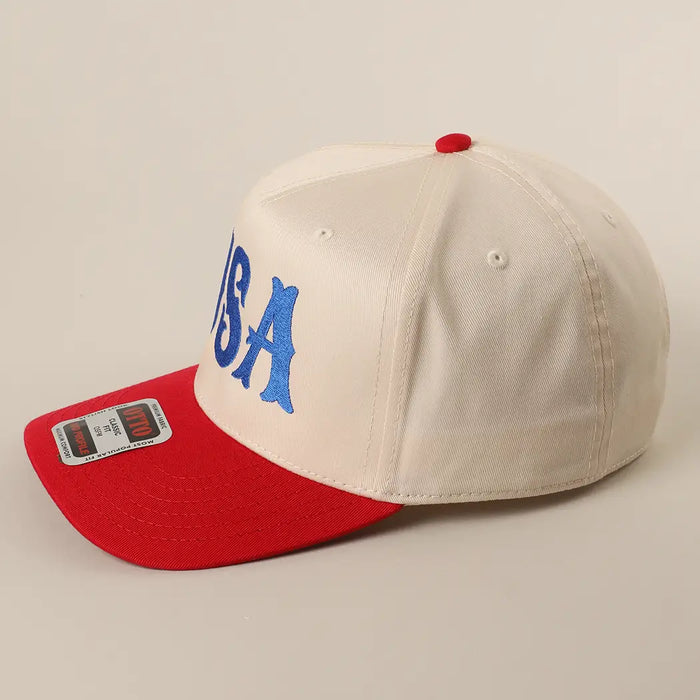 USA TYPOGRAPHY HAT