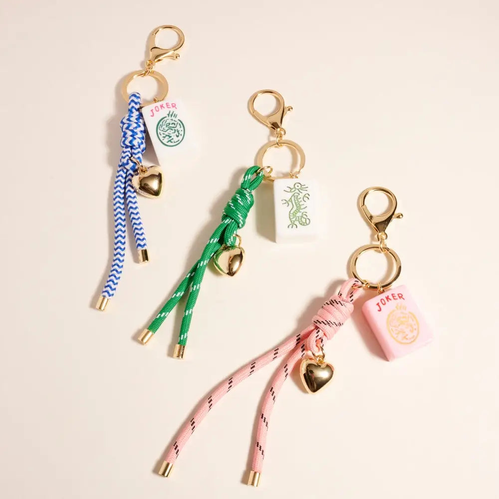 MAHJONG JOKER KEYCHAIN