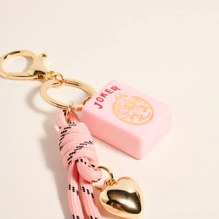 MAHJONG JOKER KEYCHAIN