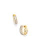 KENDRA SCOTT: MIKKI PAVE HUGGIE EARRING