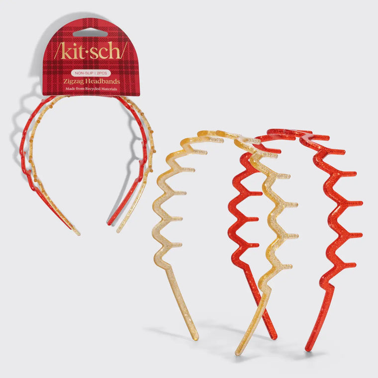 GLITTER ZIG ZAG HEADBAND