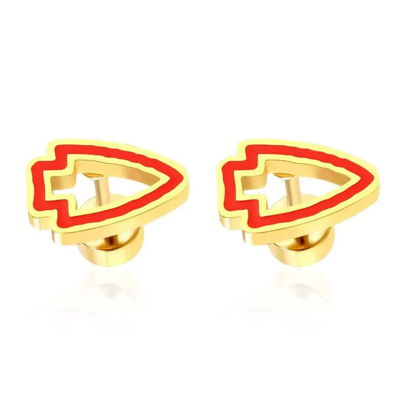 ARROWHEAD STUD EARRINGS